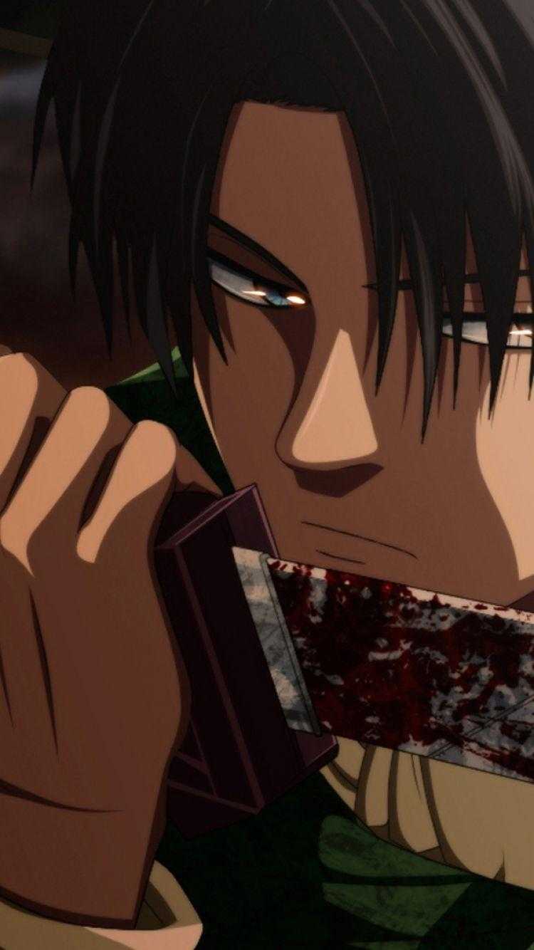 750x1334 Levi Ackerman iPhone Wallpaper Free HD Wallpaper