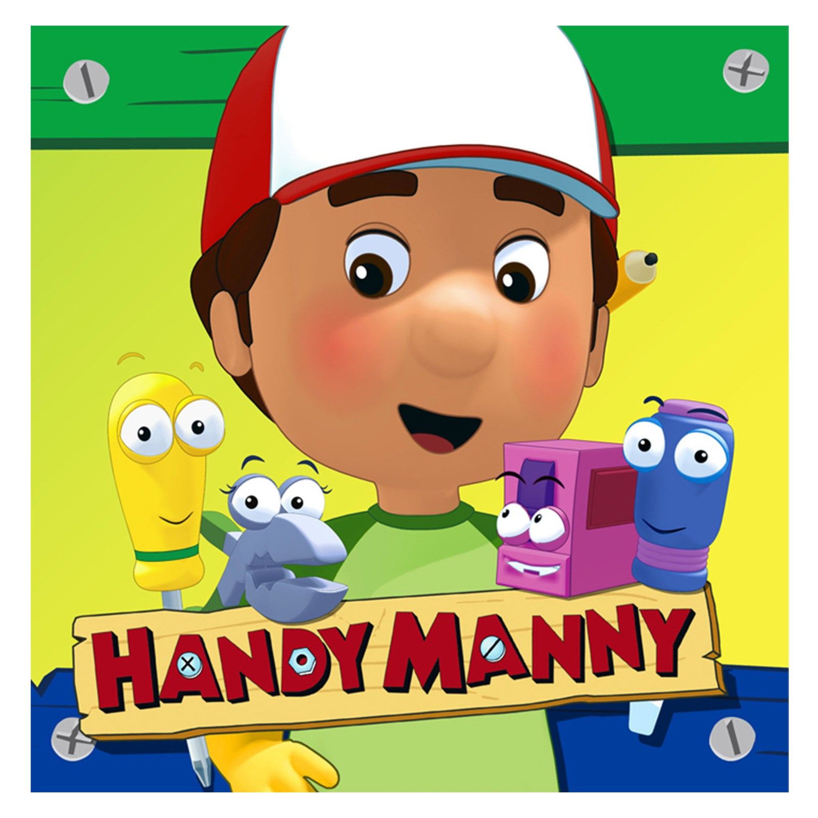 1600x1600 Disney World Cartoon: 8 Disney Cartoon Characters Handy manny Wallpaper
