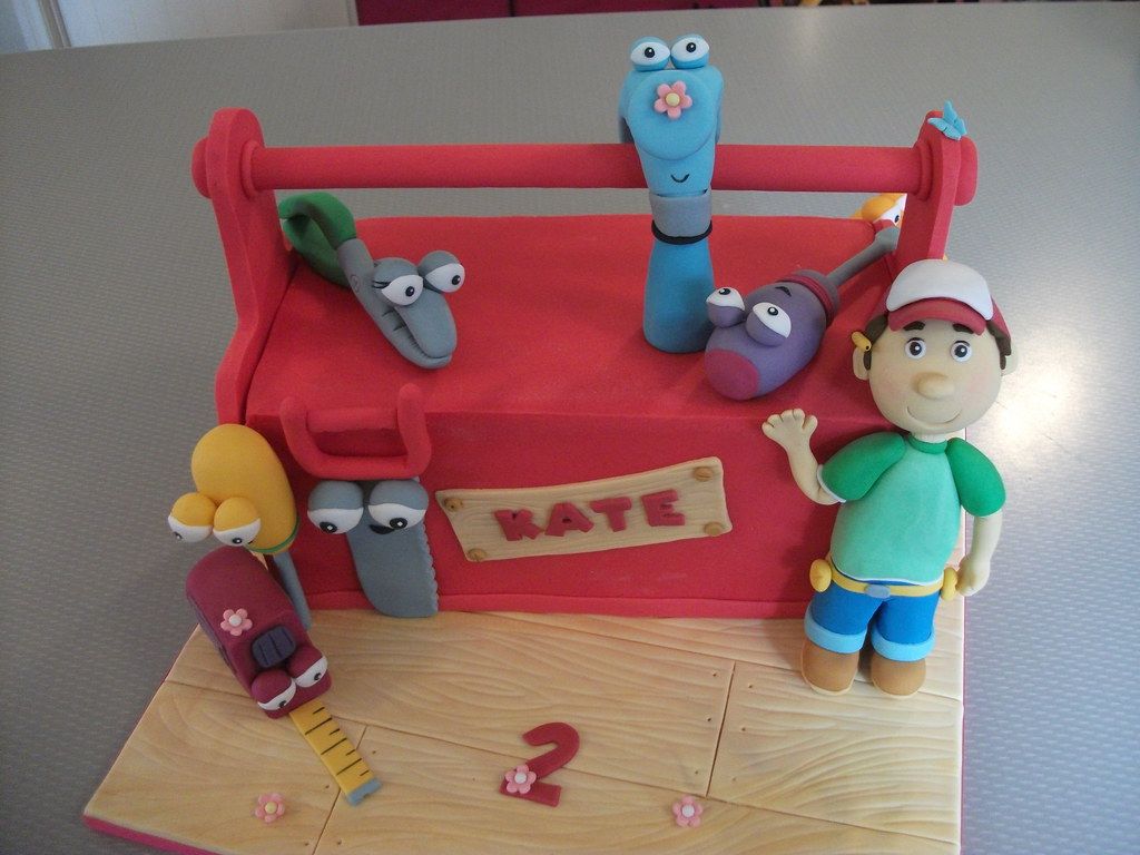 1024x768 Handy Manny. I was so looking forward to doing this cake bu
