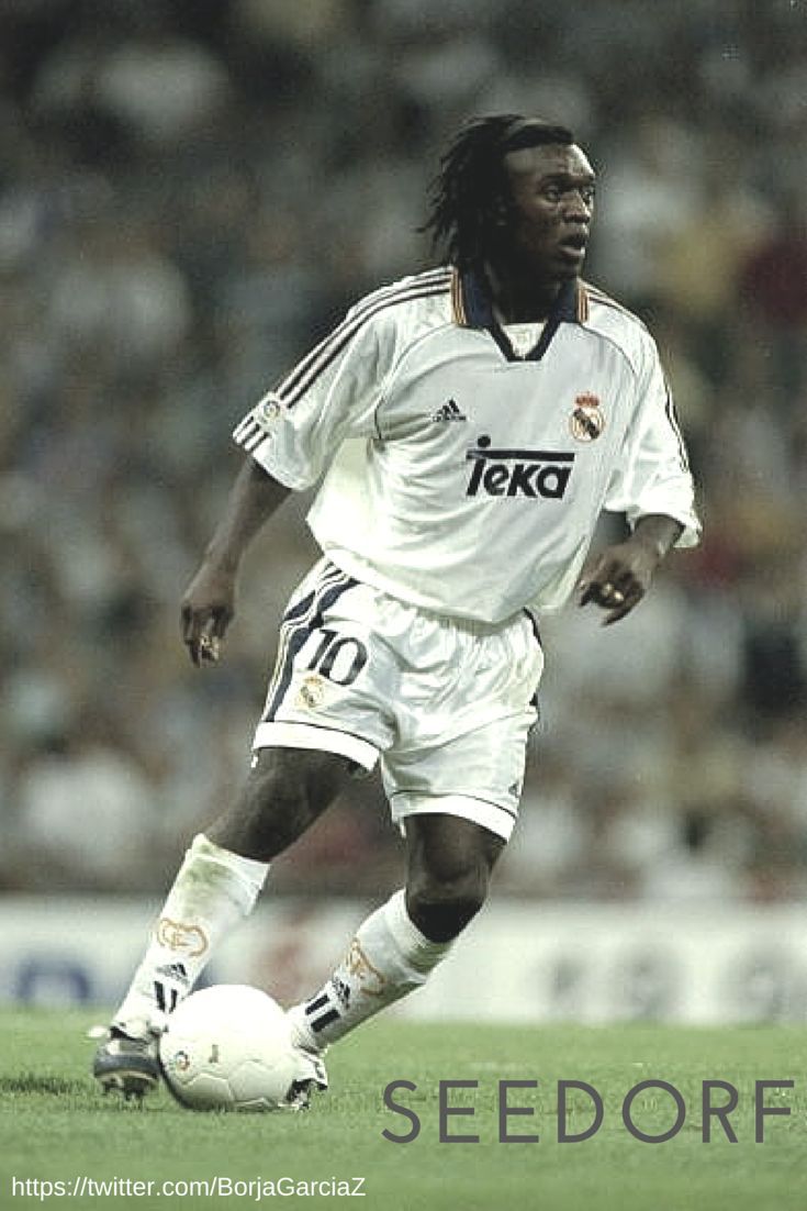735x1102 Clarence #Seedorf. #HalaMadrid #Realmadrid #futbol #football #soccer #legends. Seedorf, Soccer motivation, Real madrid club