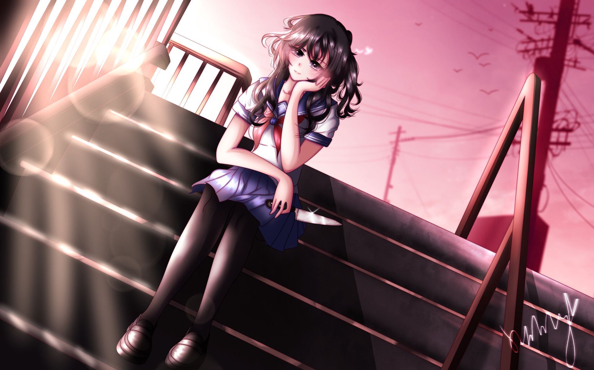 1920x1198 Yandere Chan