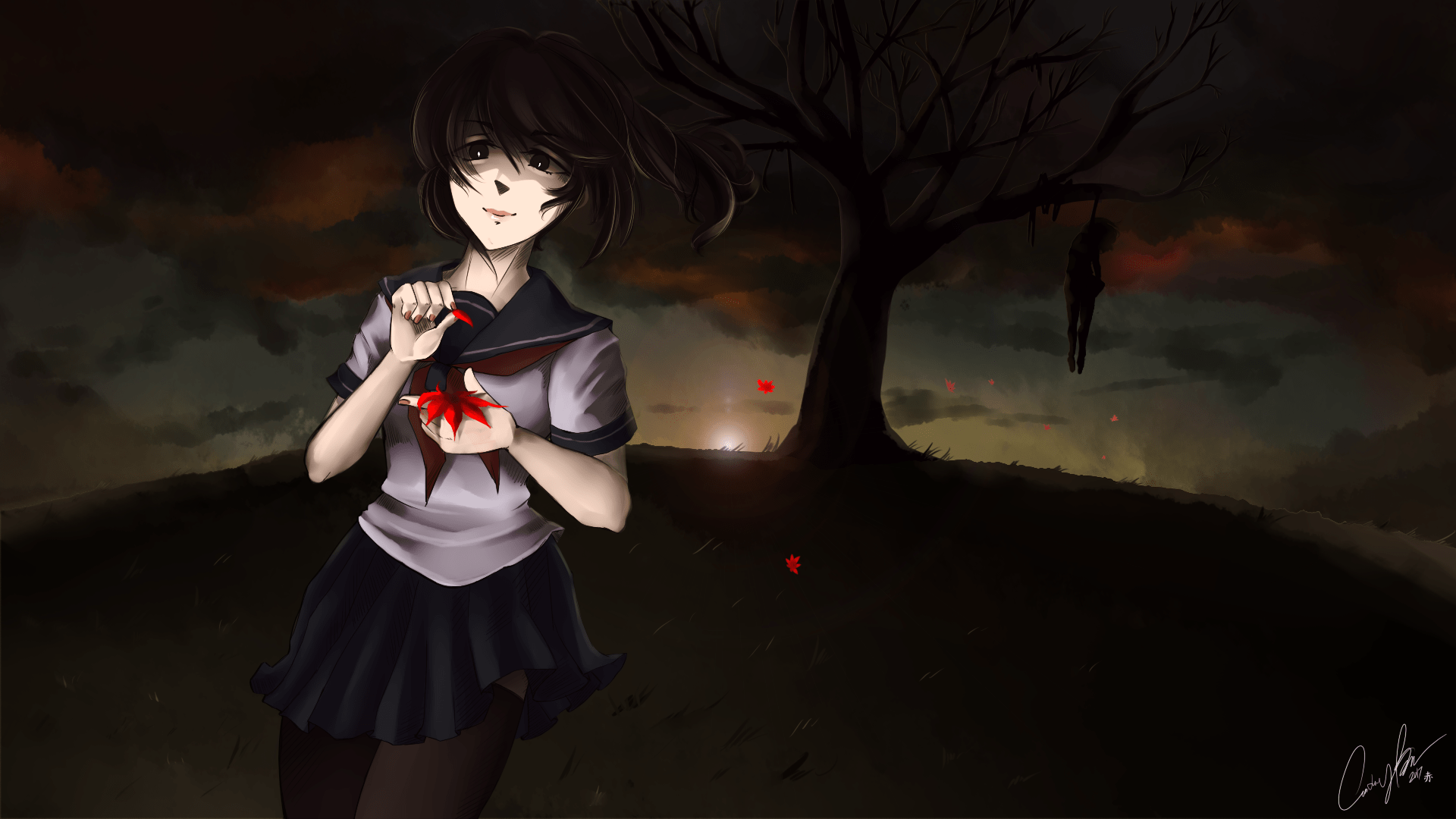 1920x1080 Video Game Yandere Simulator HD Wallpaper