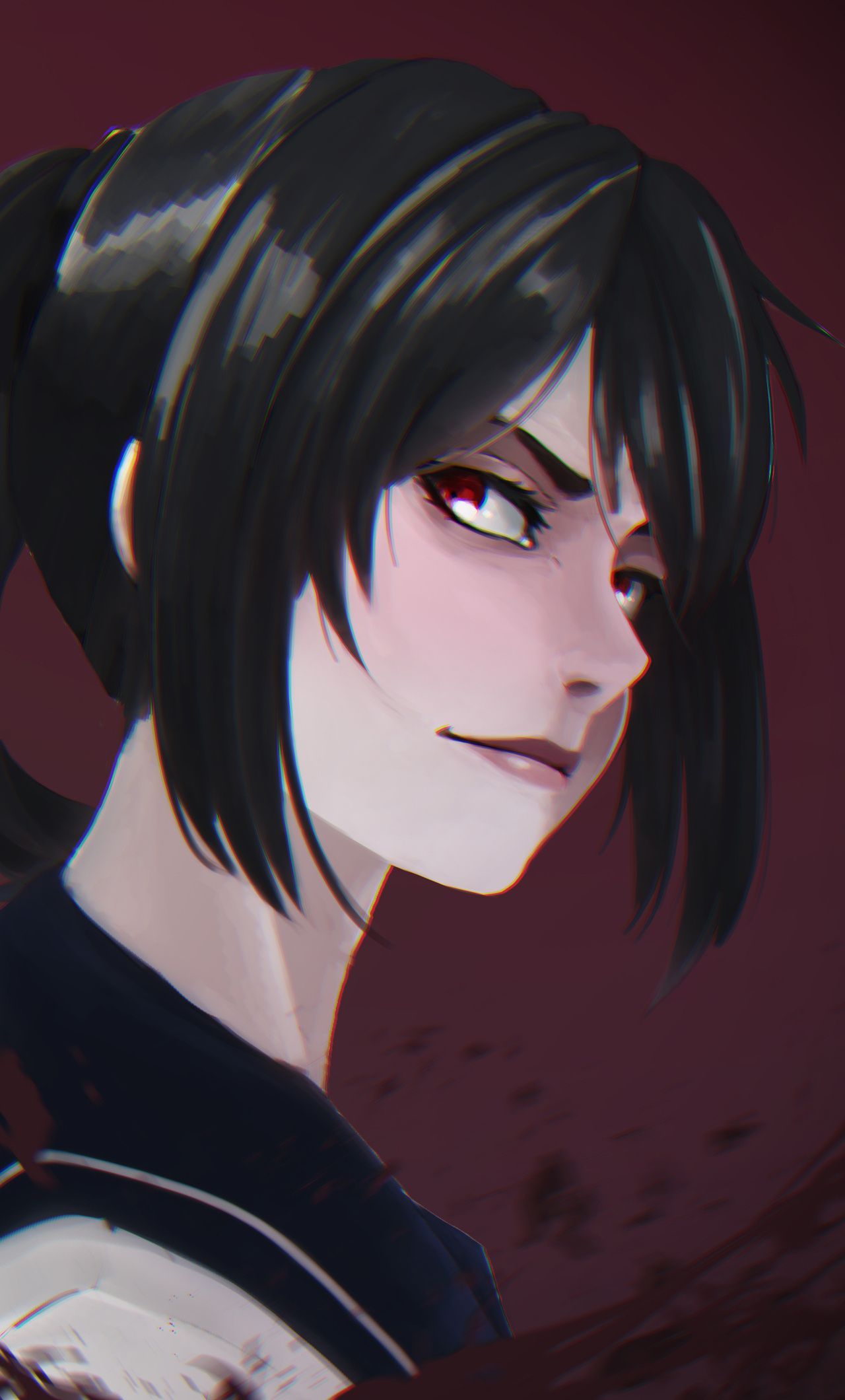 1280x2120 Yandere Chan 5k iPhone HD 4k Wallpaper, Image, Background, Photo and Picture