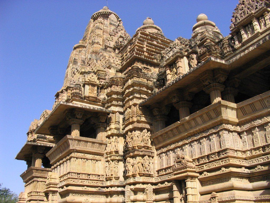 1024x768 Khajuraho: Temple Free Photo Download