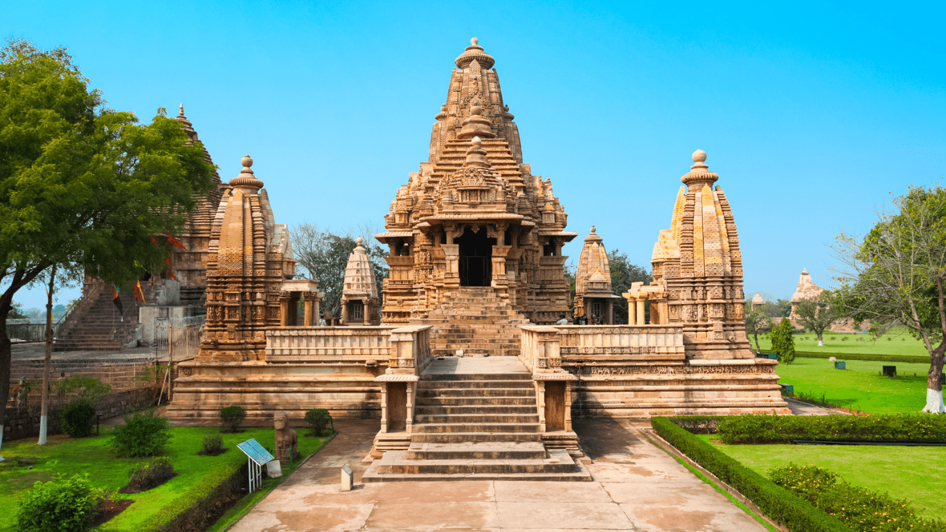 1366x768 Discovering the Mystical Charms of Khajuraho: A Journey to Architectural Splendor. by Welcome India Journey