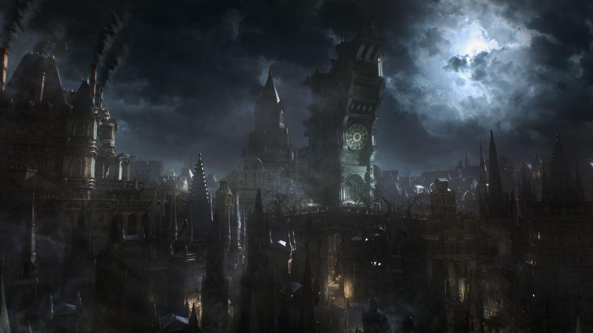 Bloodborne Landscape Wallpapers Top Free Bloodborne Landscape Backgrounds Wallpaperaccess