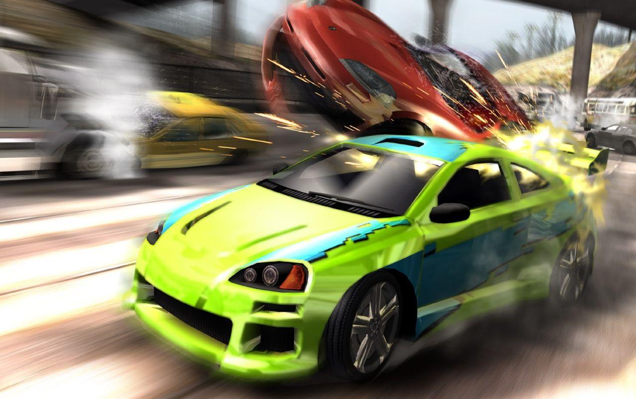 1280x804 Burnout 2: Point of Impact wallpaper. Burnout 2: Point of Impact