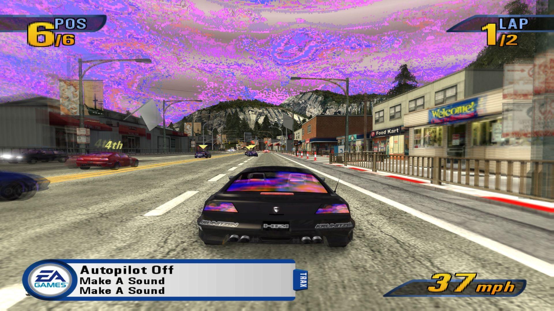 1920x1080 I tried emulating Burnout 3: Takedown and something magical happened
