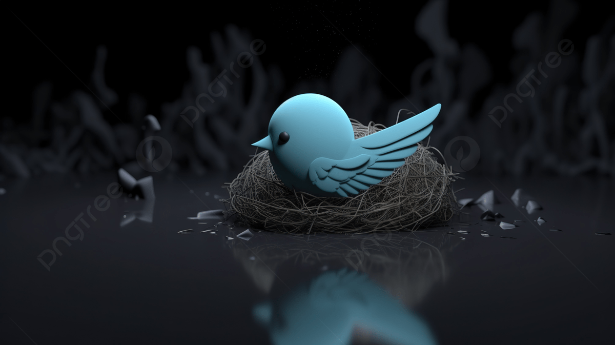 1200x673 Message Symbol Accompanies 3D Rendered Twitter Logo Background, 3D Banner, Red 3D, Twitter Background Background Image And Wallpaper for Free Download