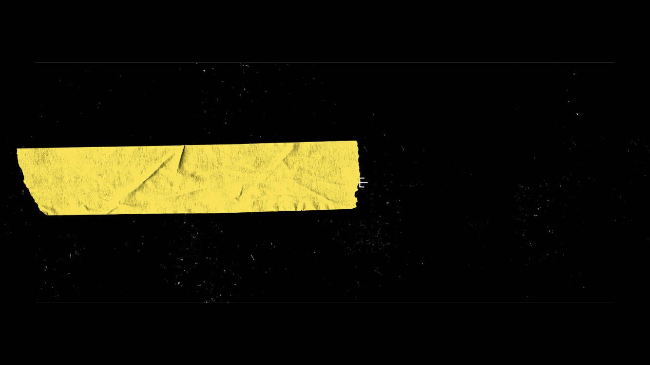 1334x750 Download Color Black With Yellow Tape Twitter Header Wallpaper