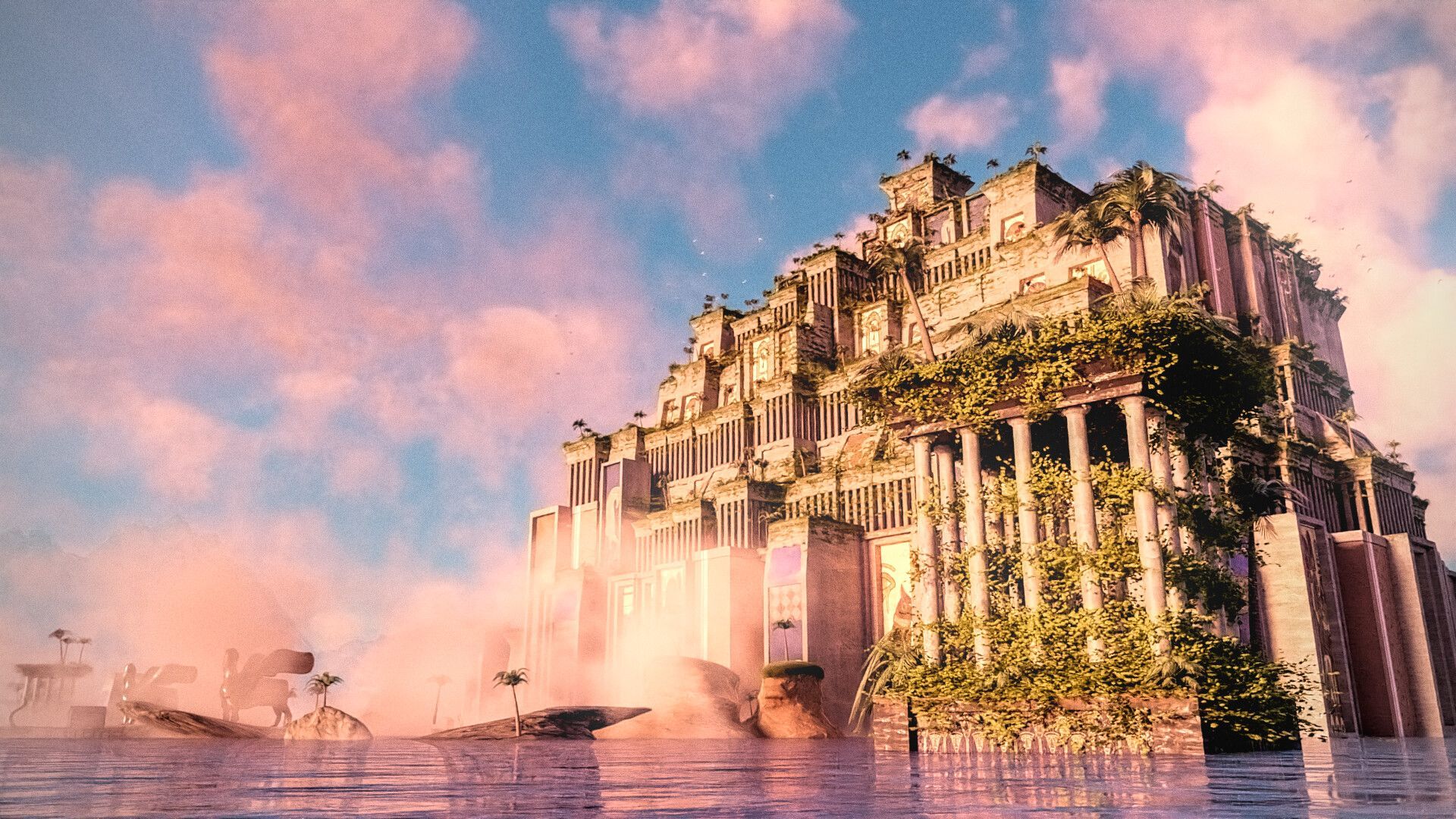 1920x1080 The hanging gardens of babylon! Projects Artists Community