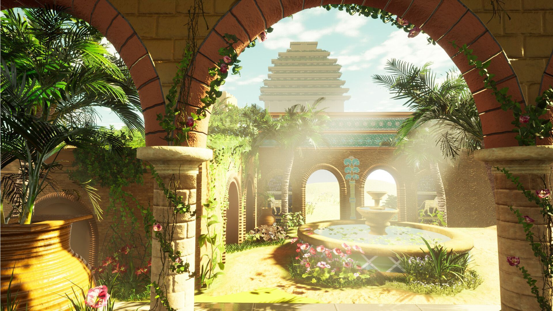 1920x1080 Hanging Gardens Of Babylon
