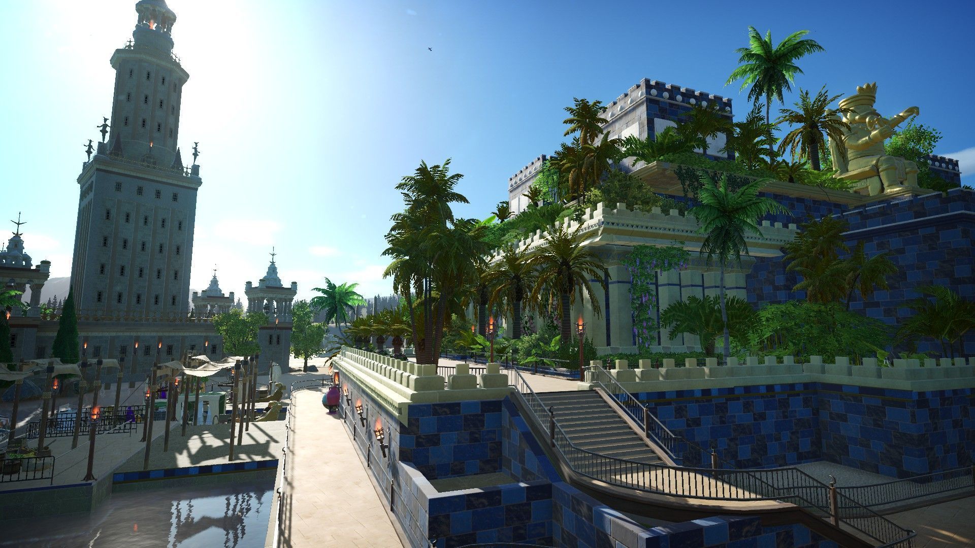 1920x1080 Hanging Gardens of Babylon