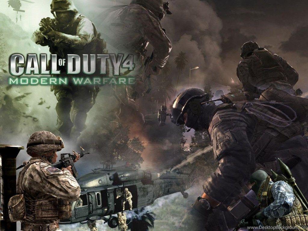 1024x768 Call Of Duty 4 Modern Warfare Wallpaper Desktop Background