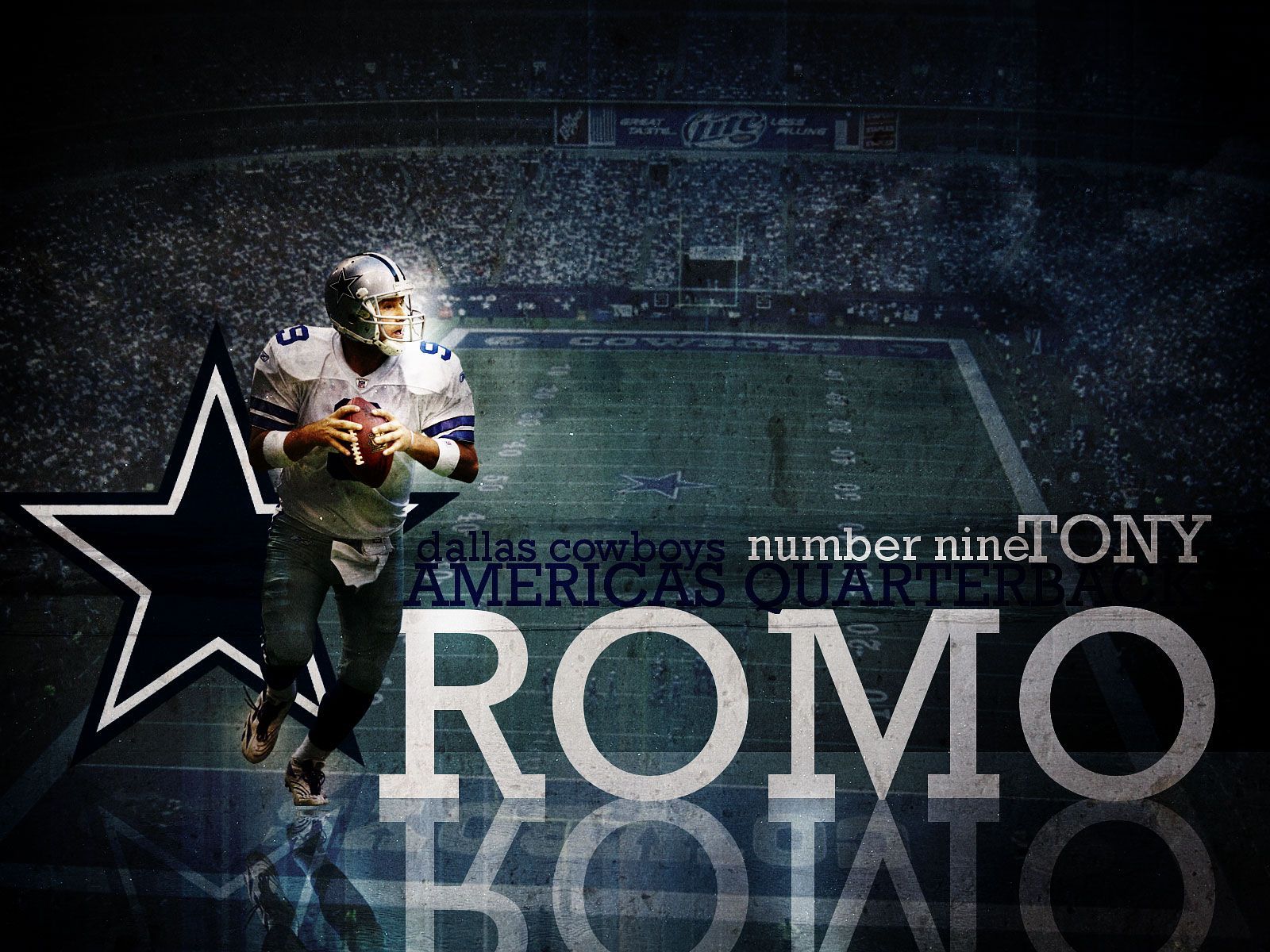 1600x1200 Gritty Tony Romo showing Dallas Cowboys he can lead by example. THE BOYS ARE BACK