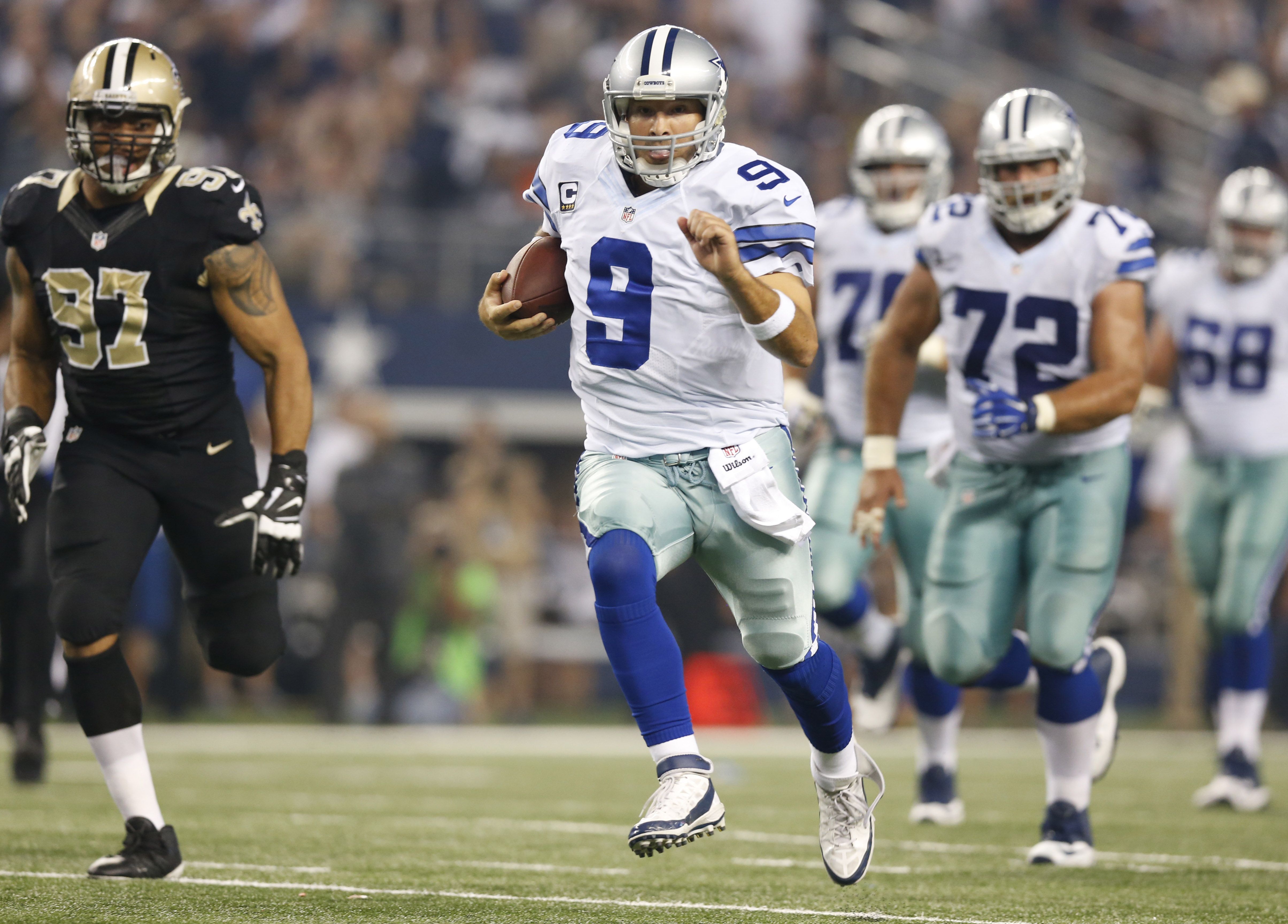 4818x3456 Tony Romo, Cowboys turn tables on Saints. USA TODAY Sports Wire