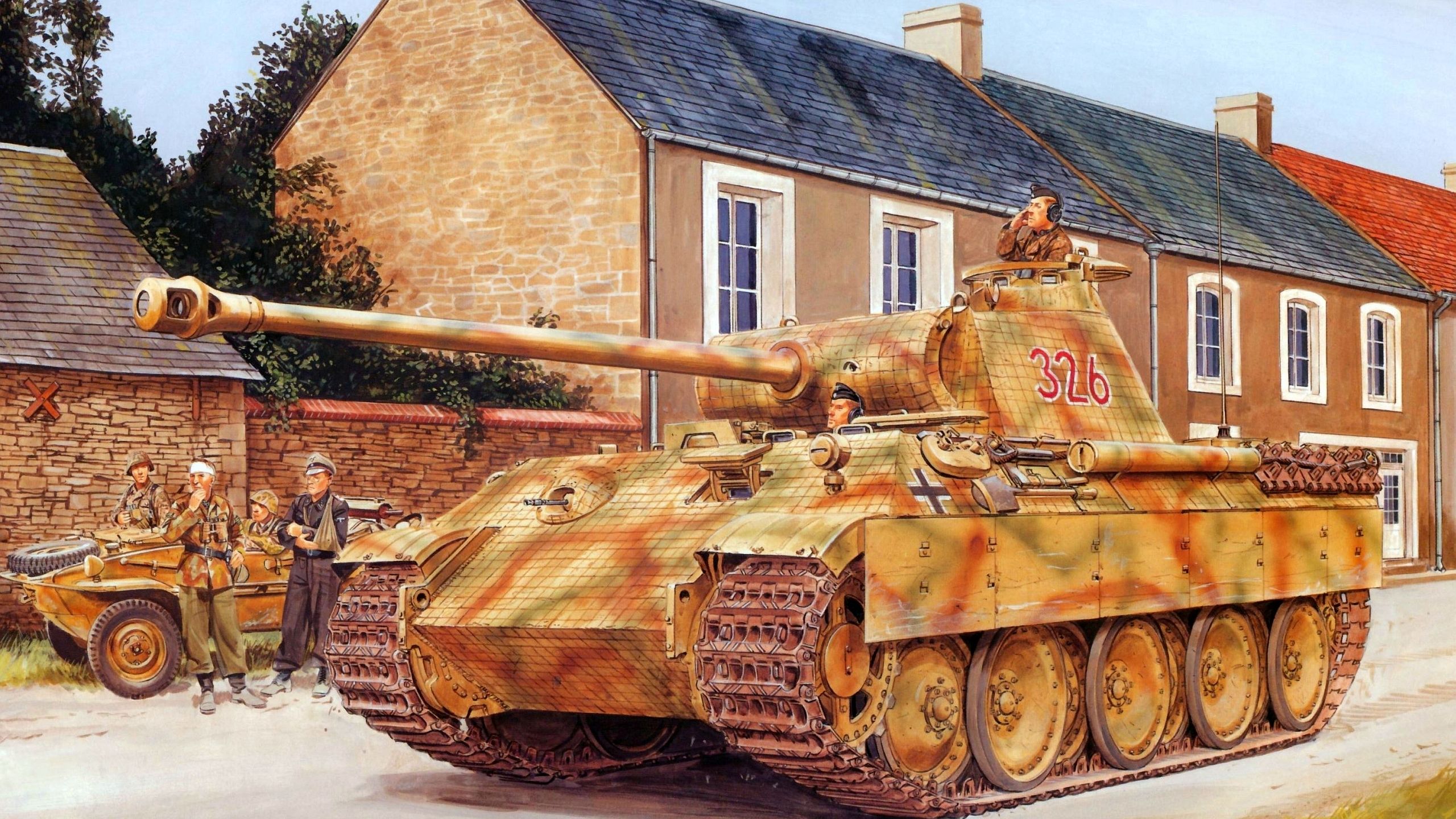2560x1440 Panther Tank wallpaper for desktop, download free Panther Tank picture and background for PC