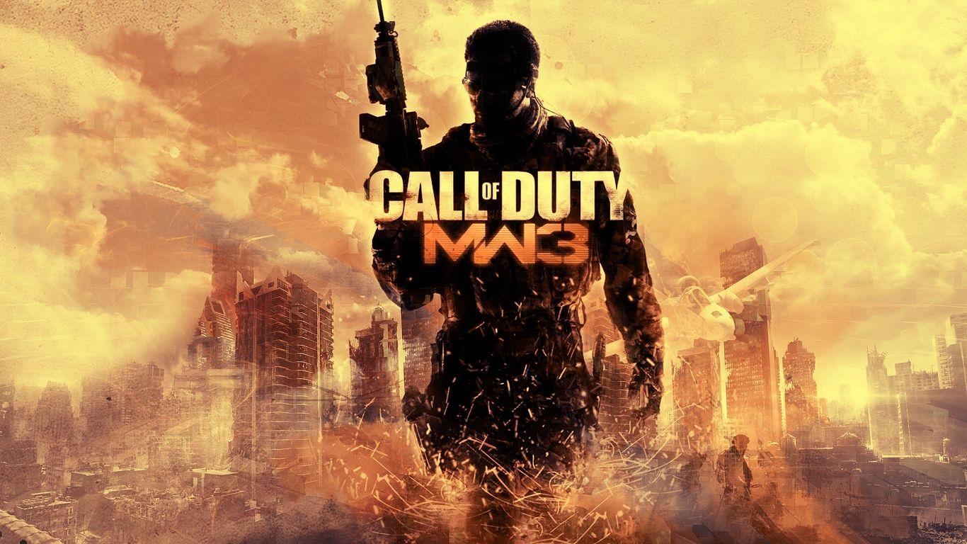 1366x768 Download wallpaper 1366x768 call of duty modern warfare soldier