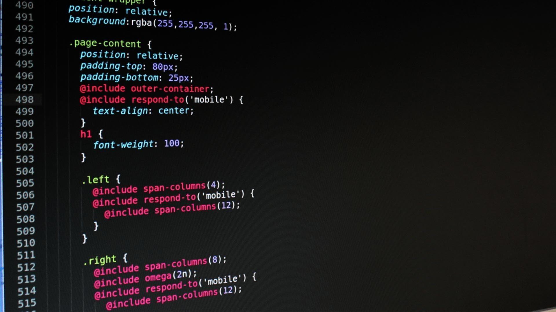 1920x1080 Web Developer Wallpaper