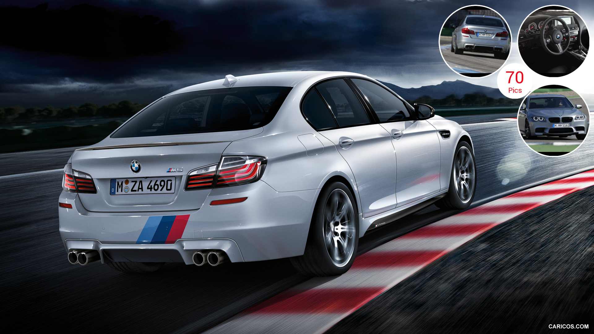 1920x1080 BMW M5 with M Performance Parts. HD Wallpaper