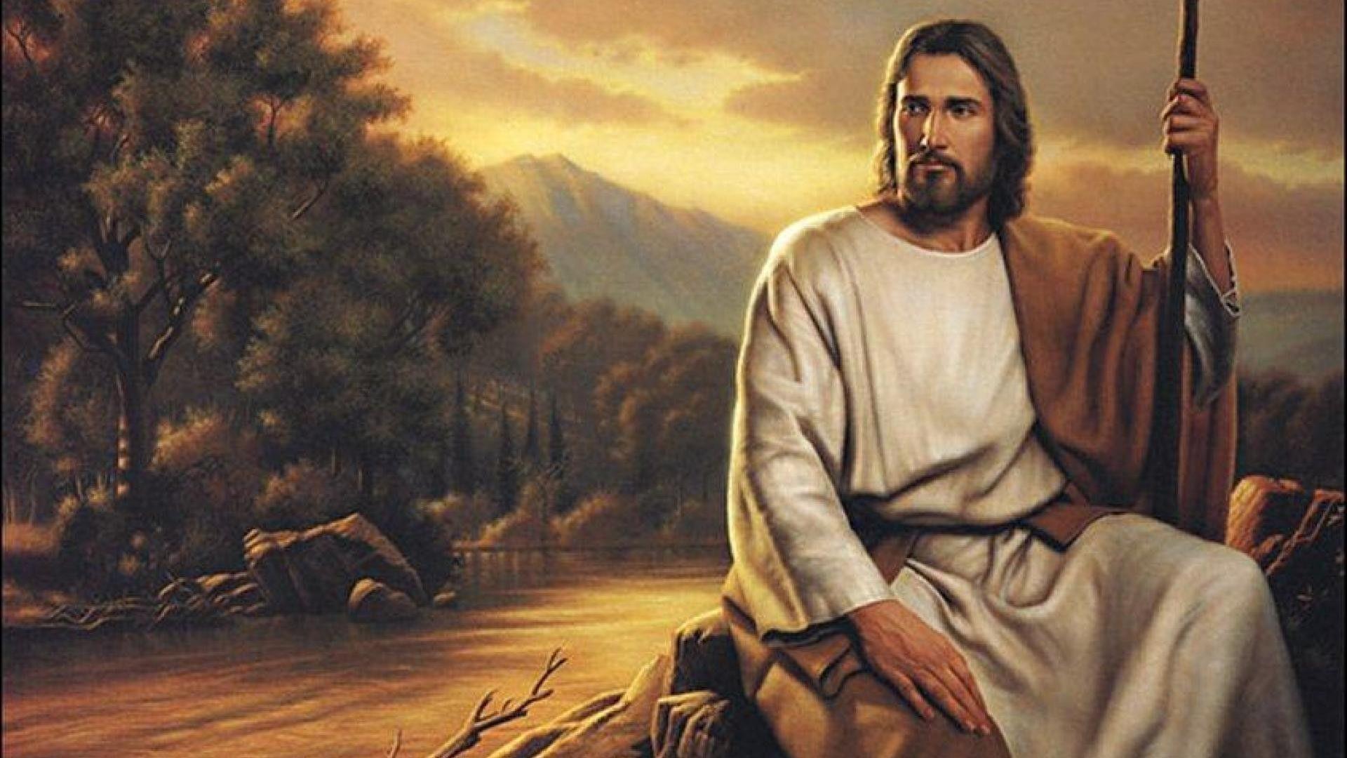 Jesus Christ Is Sitting 4K HD Jesus Wallpapers | HD Wallpapers | ID #52916