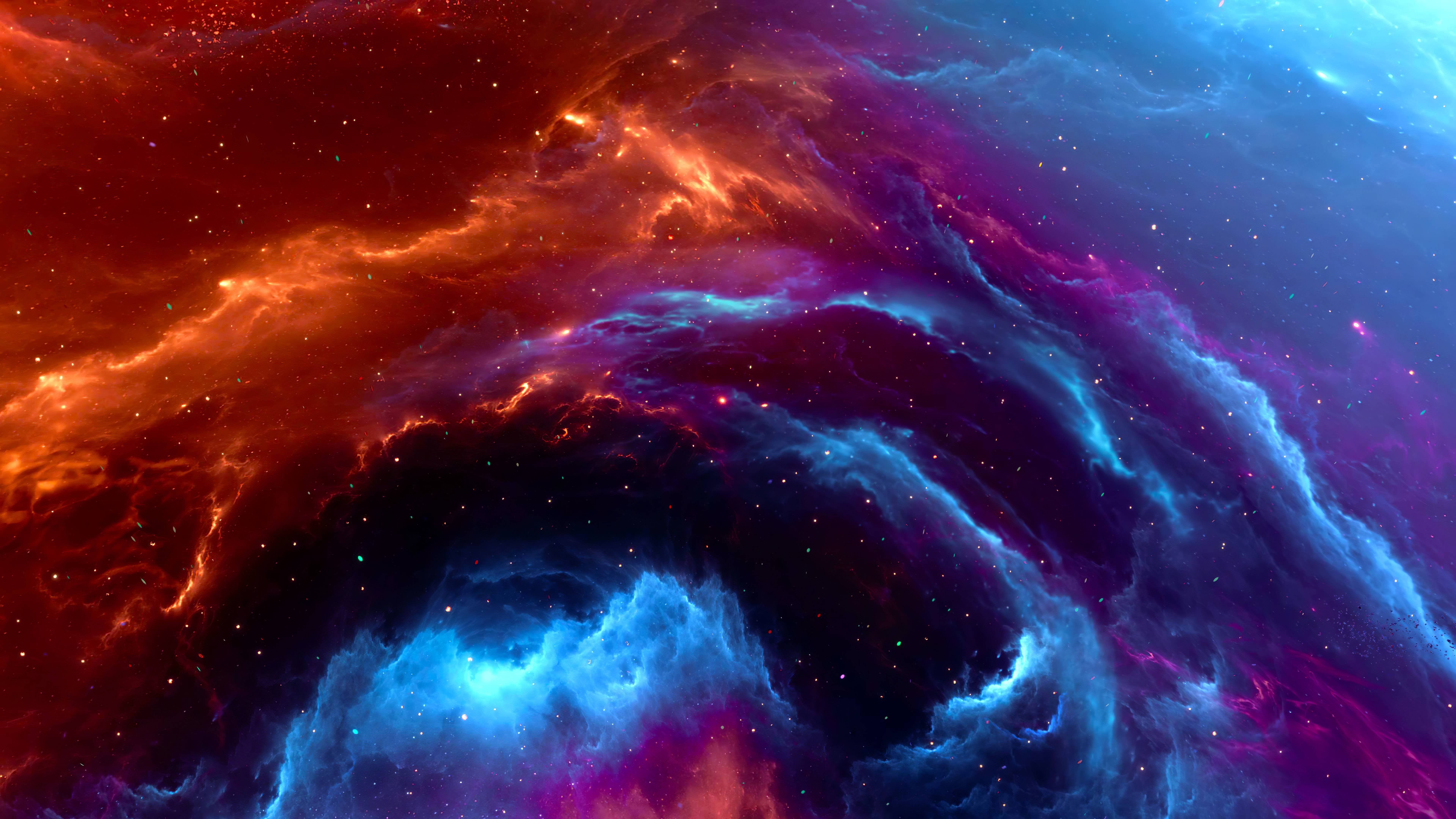 7680x4320 8K Spark of the World Wallpaper