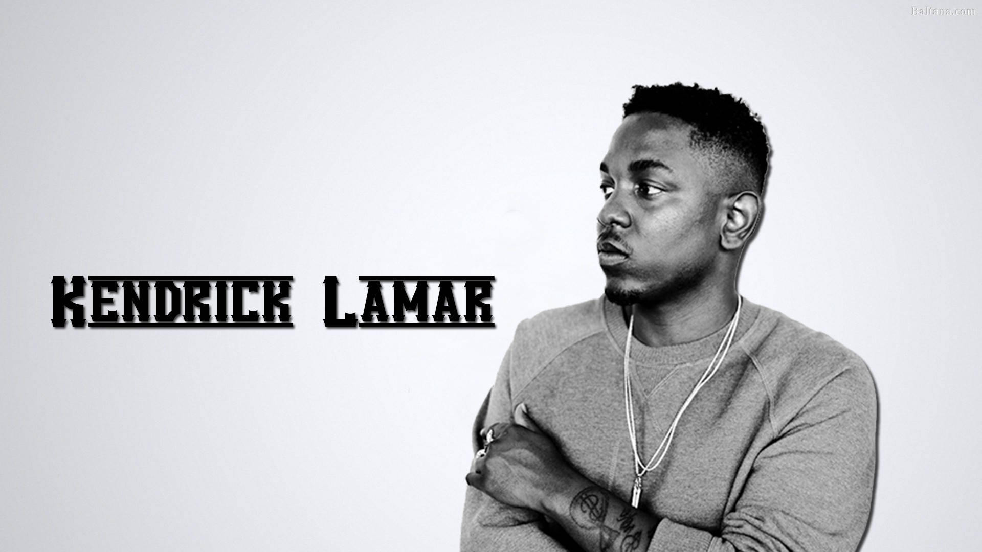 1920x1080 Download Kendrick Lamar In Monochrome Wallpaper