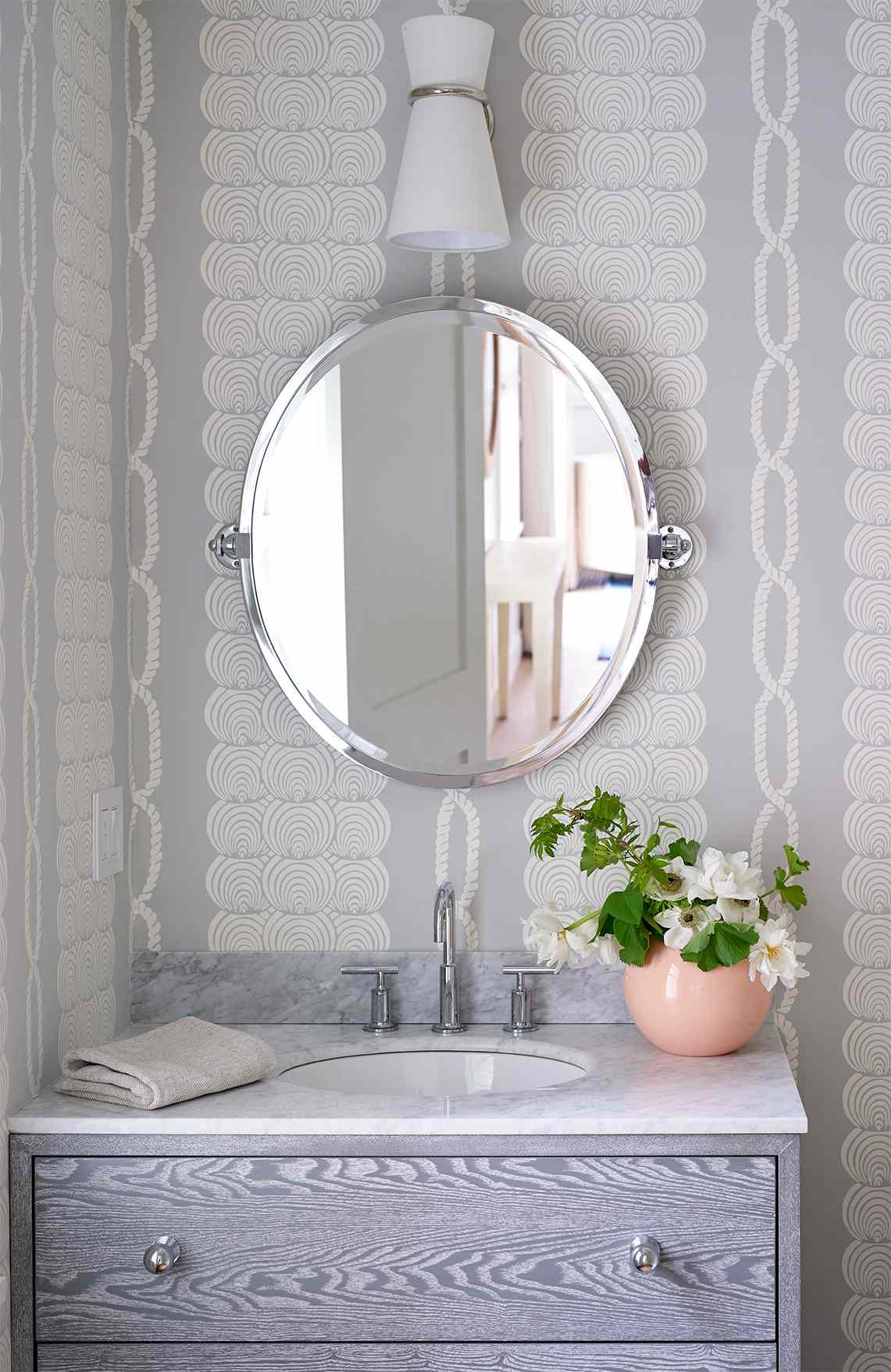 1141x1756 Beautiful Bathroom Wallpaper Ideas