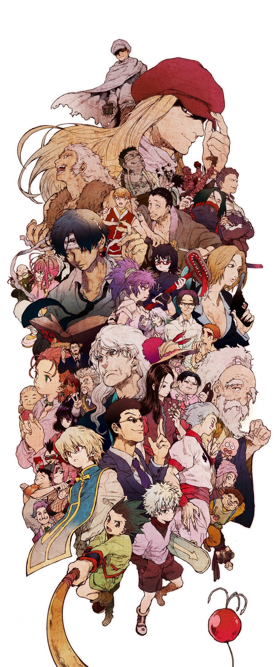 900x2163 Phinks Magcub × Hunter Anime Image Board