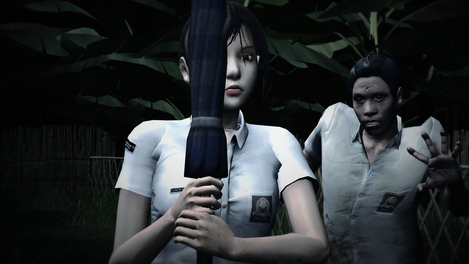 1600x900 DreadOut Act 2. 'Ambush' Cutscene GedoSato 8K on NVIDIA D