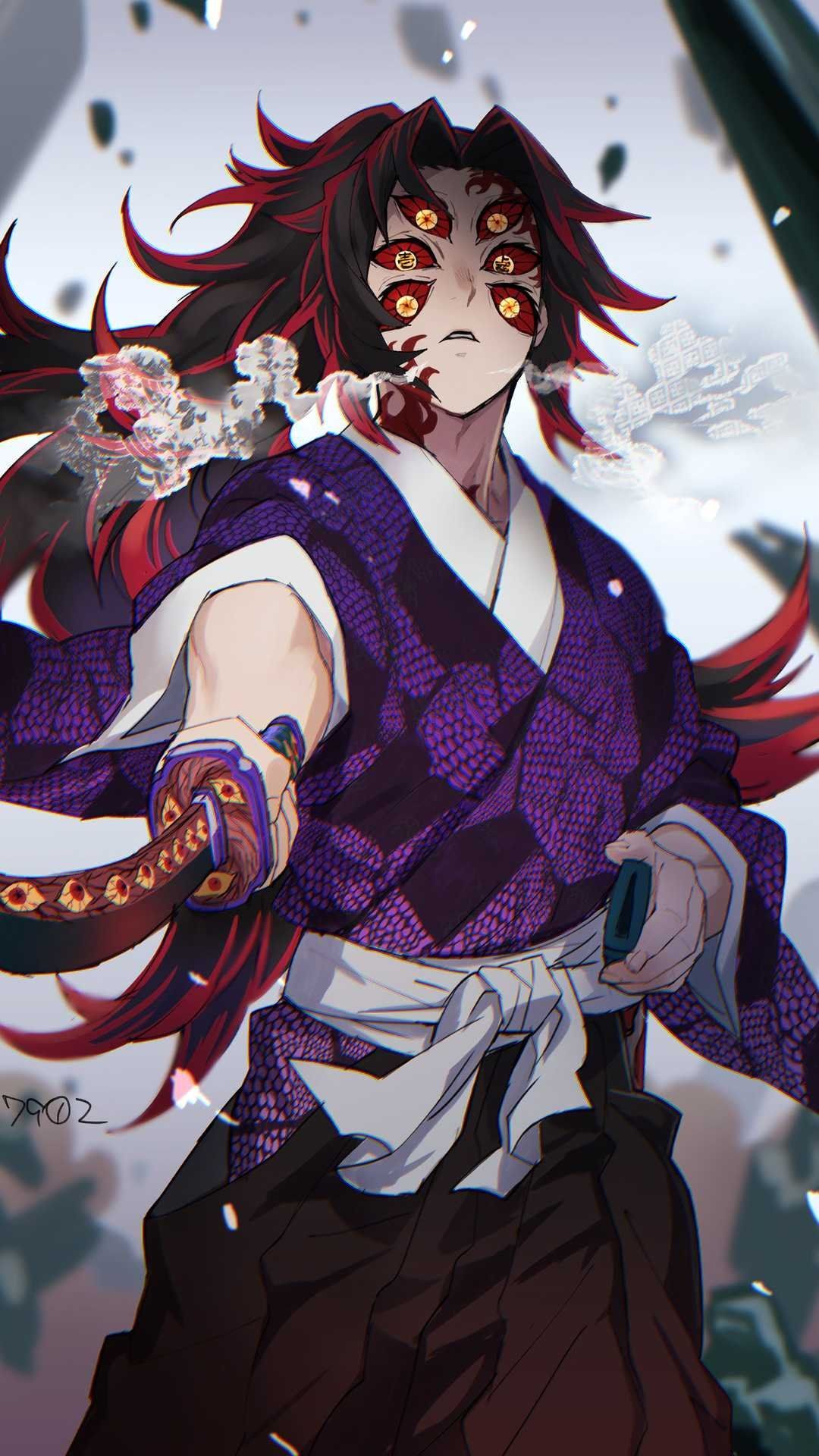 1080x1920 Anime Kokushibo Wallpaper Download