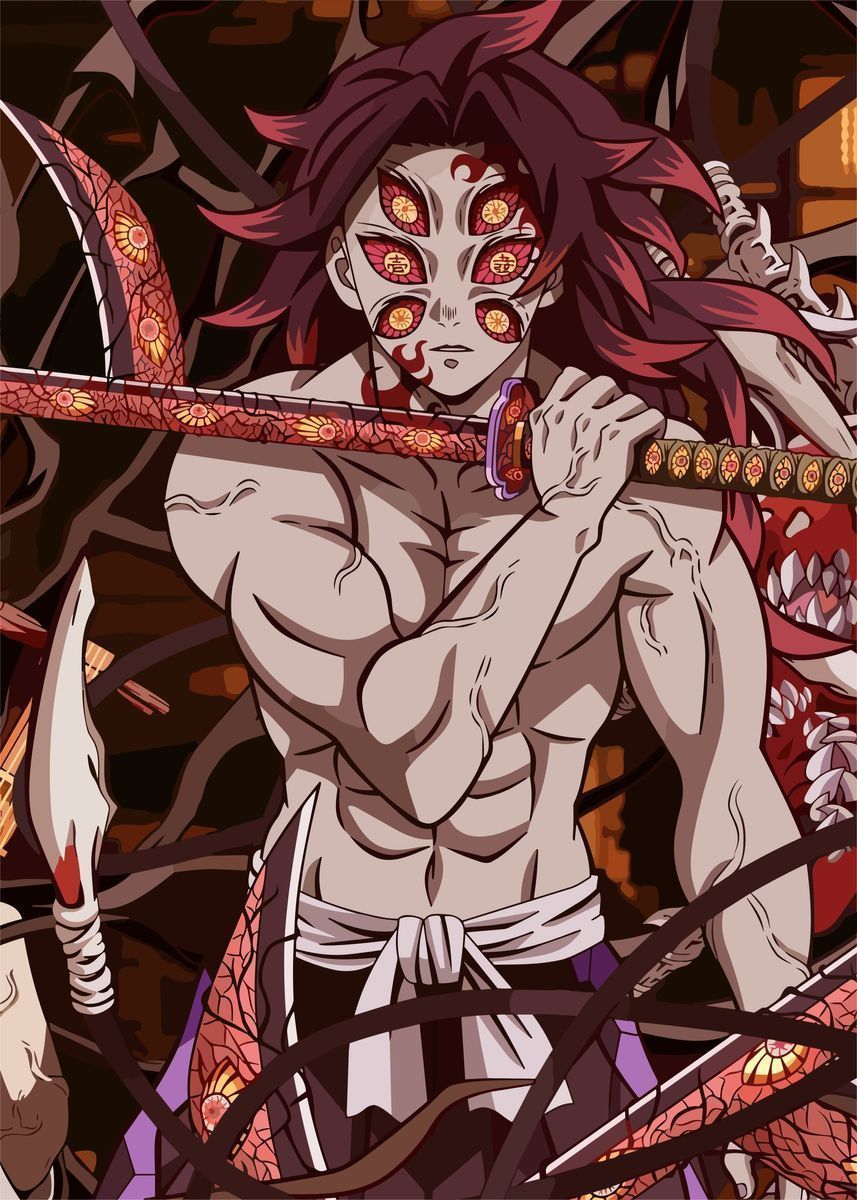 857x1200 Kokushibo Demons' Poster