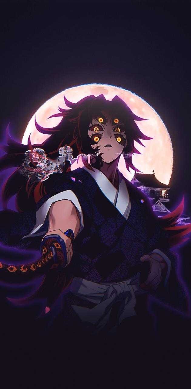 630x1280 Kokushibo Wallpaper