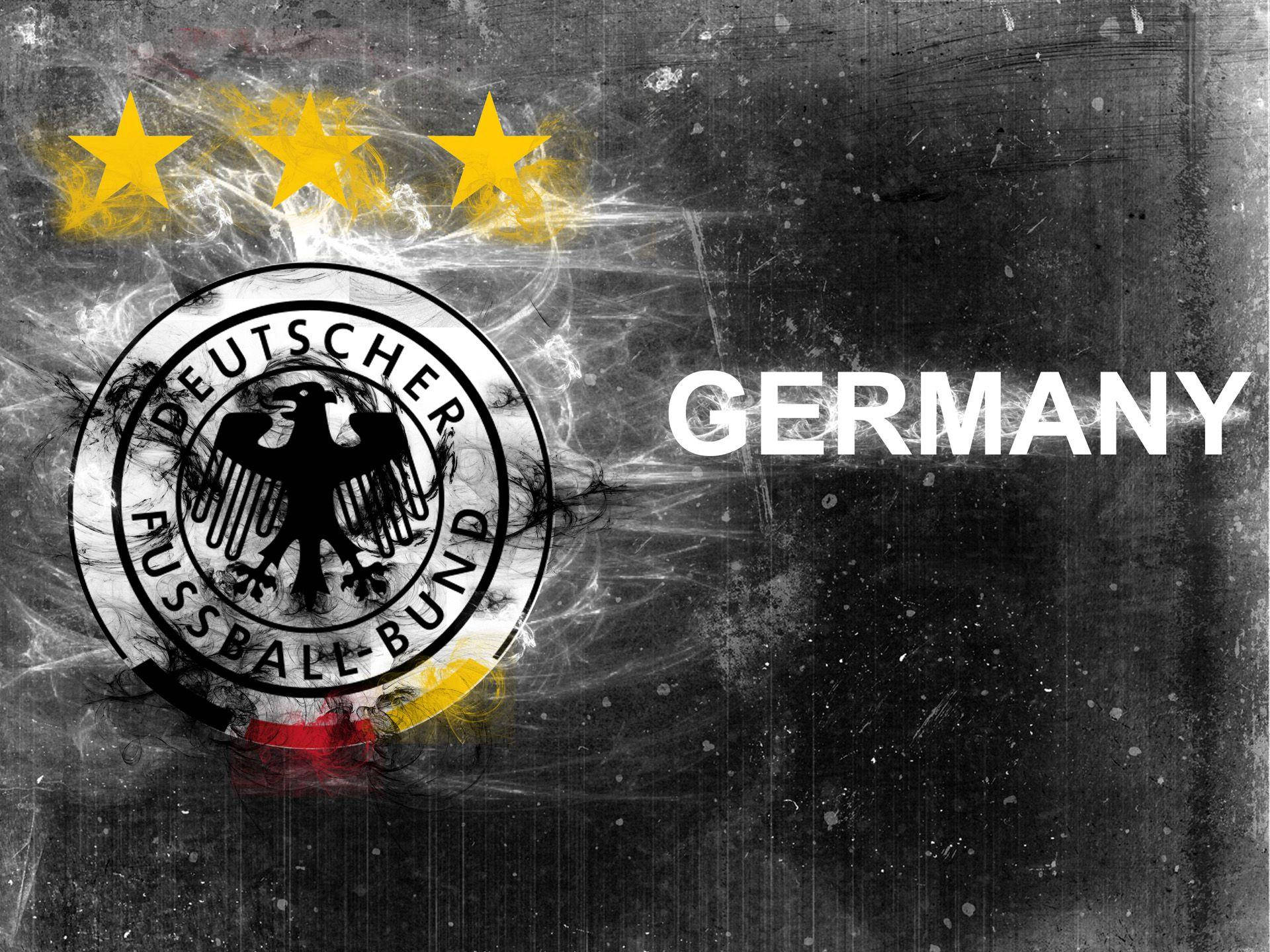 1920x1440 Download Germany National Football Team Grey Grunge Digital Artwork Wallpaper