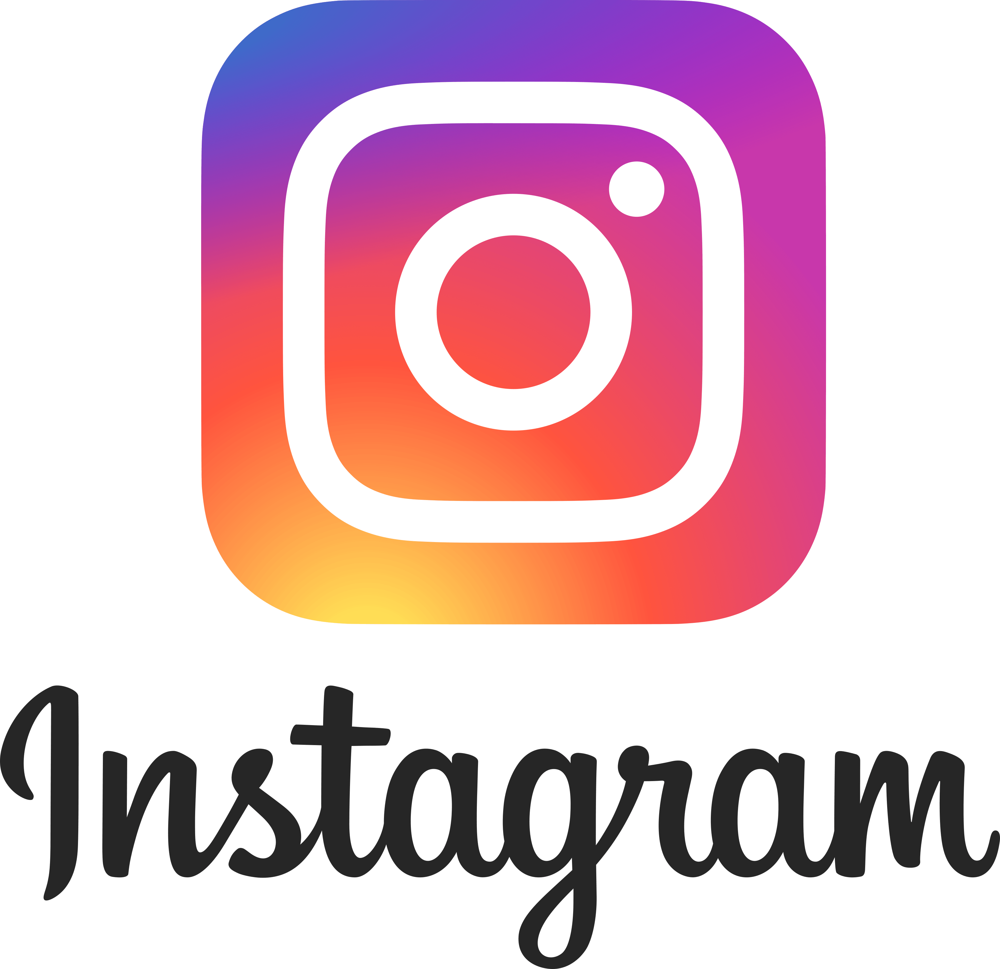 Instagram Logo Colorful Smooth Gradient Wave Background Wallpaper Editorial  Stock Image - Image of button, frame: 117793629