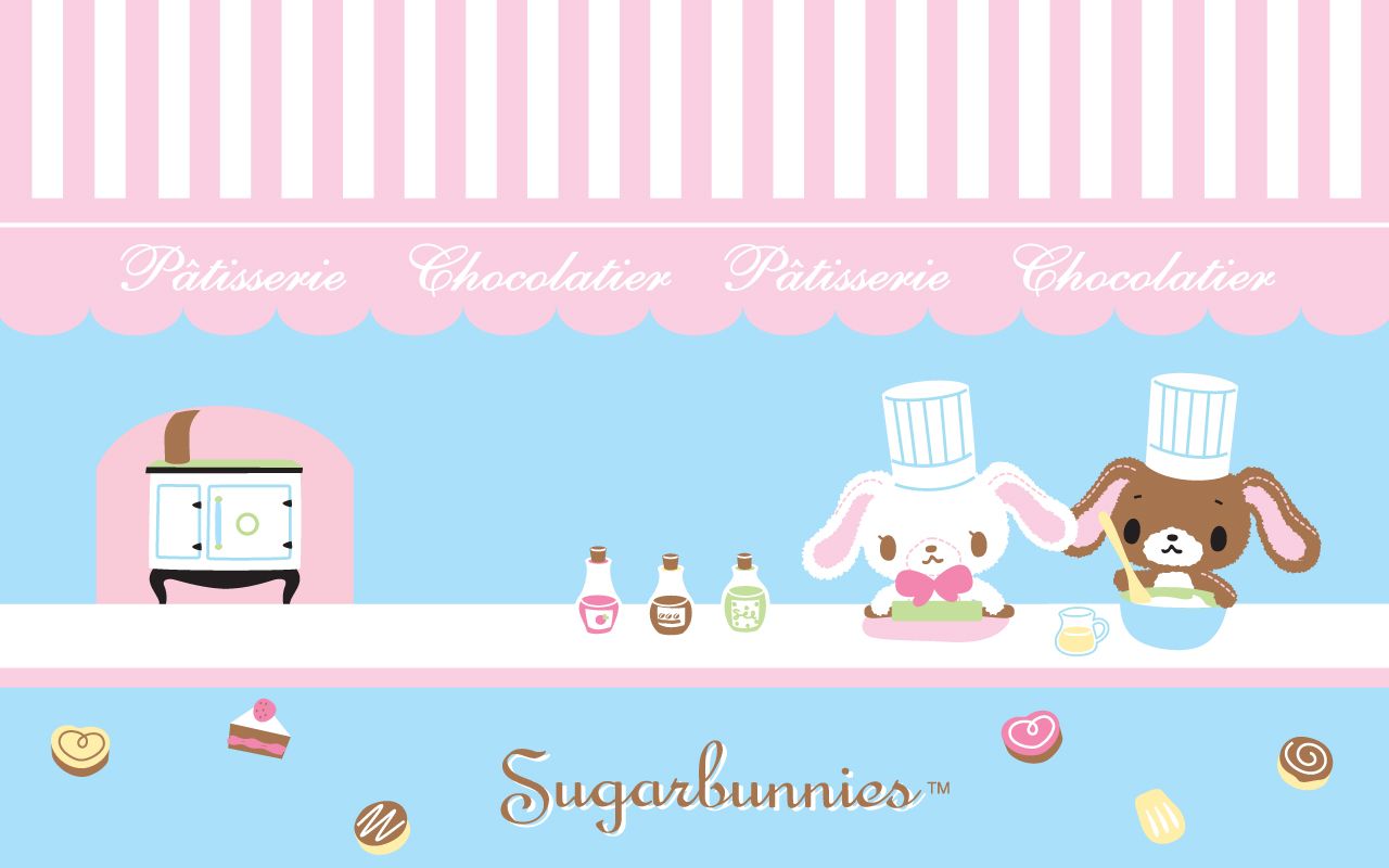 1280x800 Sugar Bunnies Background My Fiesta! in english