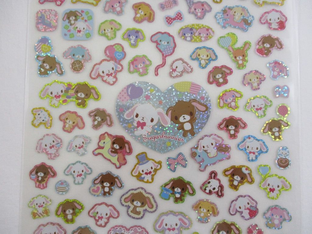 1024x768 Cute Kawaii Sanrio Sugar Bunnies Rabbit Sticker Large Sheet