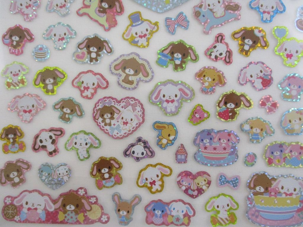 1024x768 Cute Kawaii Sanrio Sugar Bunnies Rabbit Sticker Large Sheet
