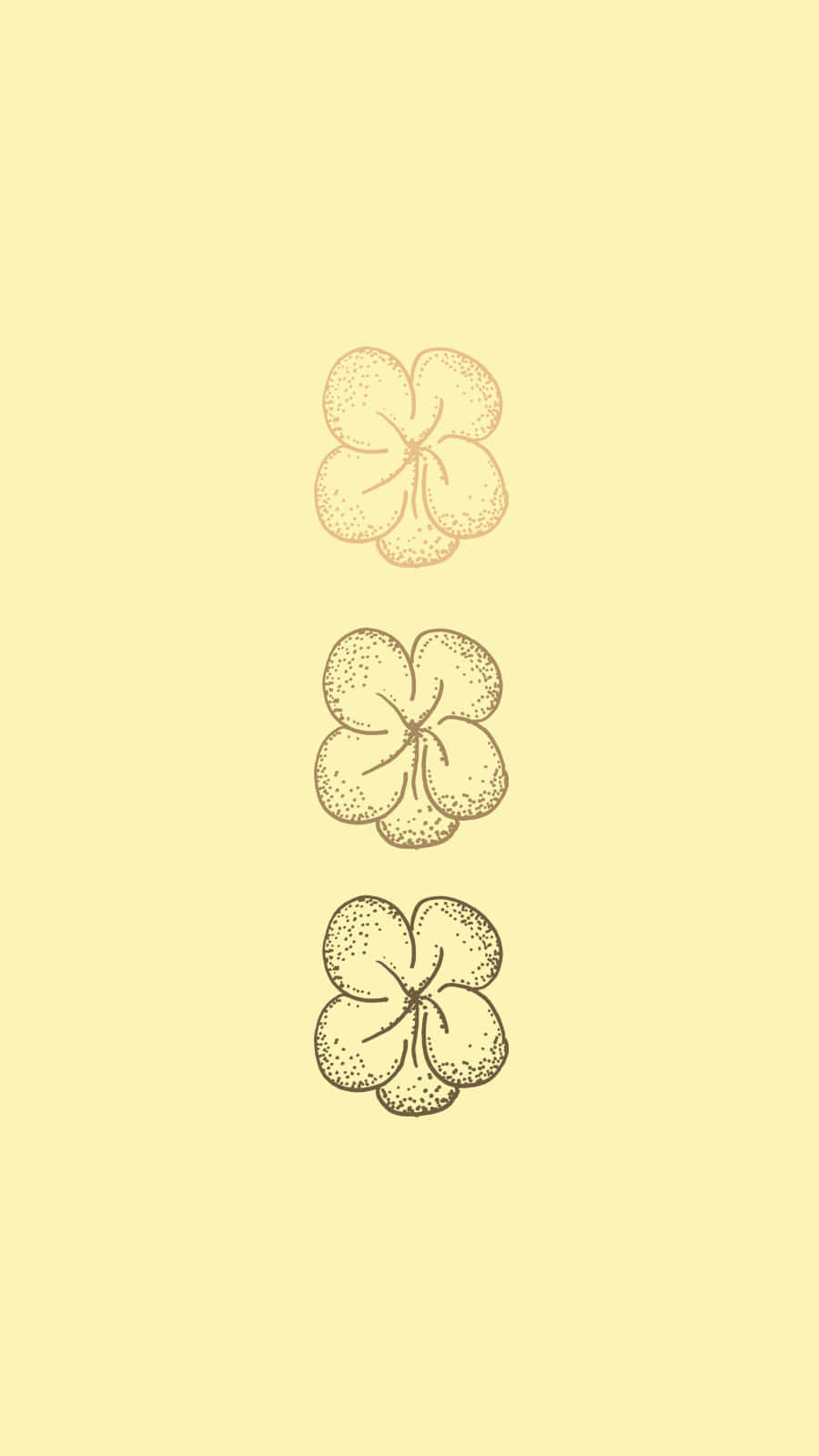 900x1600 Flower Drawing Wallpaper