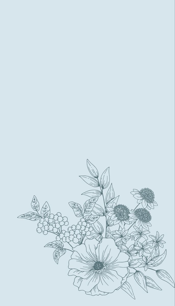 687x1200 Aesthetic wallpaper blue flowers. Floral wallpaper iphone, Autumn phone wallpaper, iPhone wallpaper image