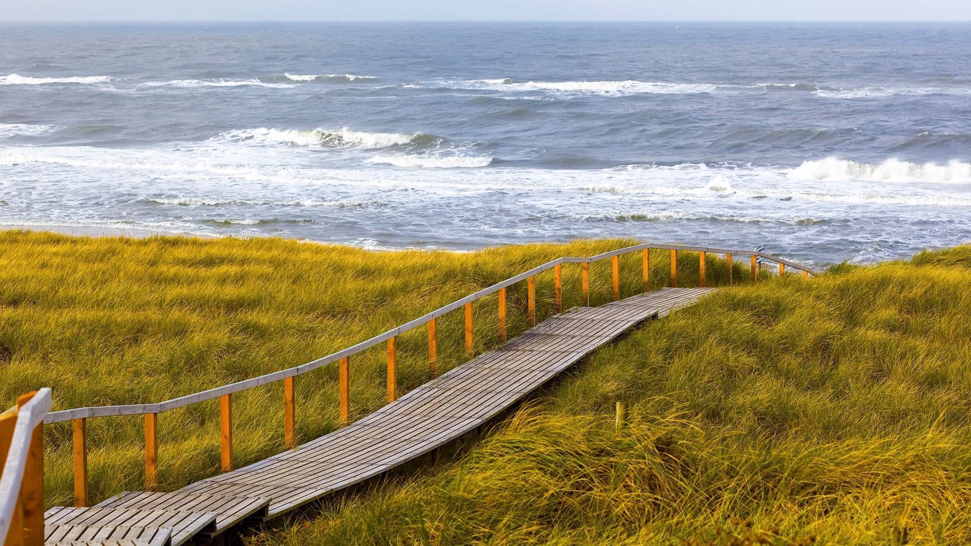 1920x1080 Way To Beach, Rantum, Sylt, Schleswig Holstein, Germany. Windows Spotlight Image