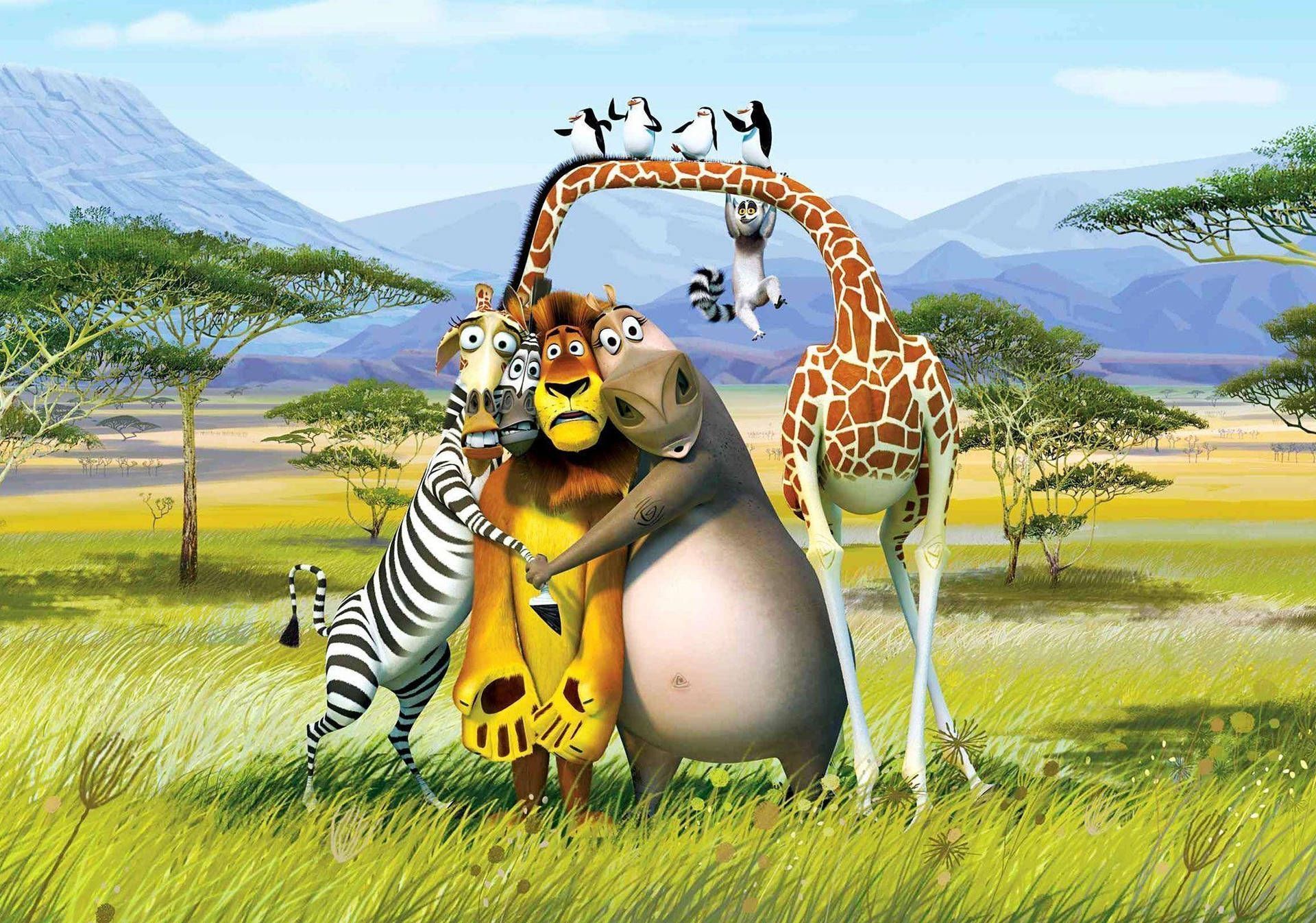 1920x1346 Download Cartoons In Madagascar: Escape 2 Africa Wallpaper