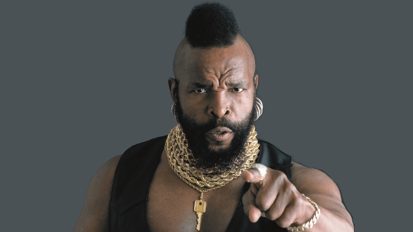 1366x768 Mr. T Wallpaper