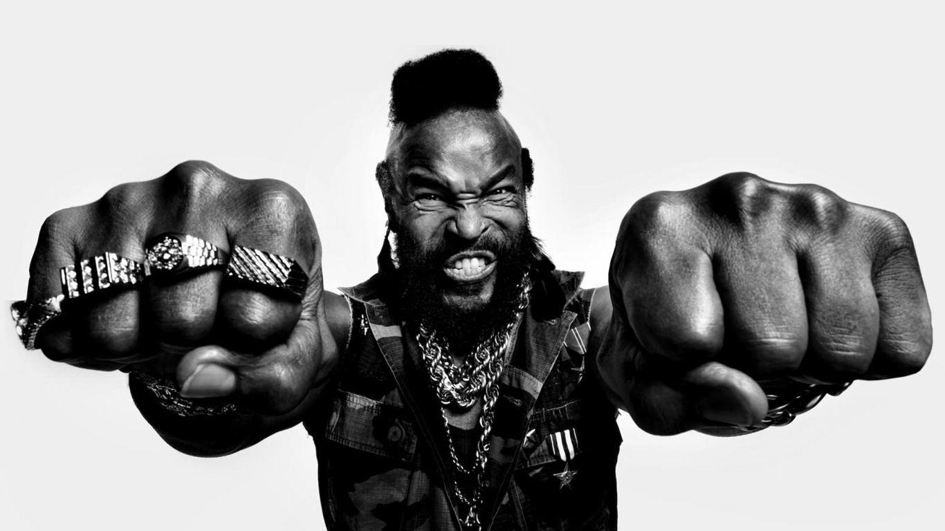 1366x768 Mr. T Wallpaper