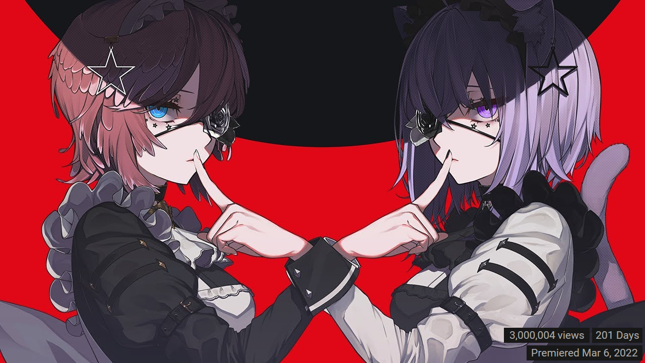1280x720 Identity (Kanaria Cover) Lui / Nekomata Okayu has reached 3 Million Views