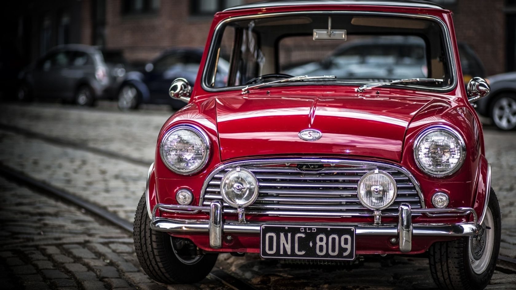 1680x945 Old Mini Cooper S 1680 x 945 HDTV Wallpaper