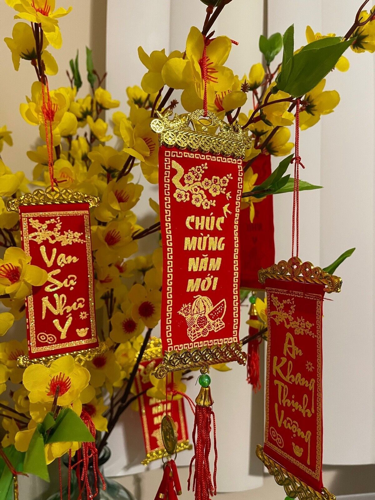 1200x1600 Tet Lunar New Year Hoa Mai Tree Ornaments