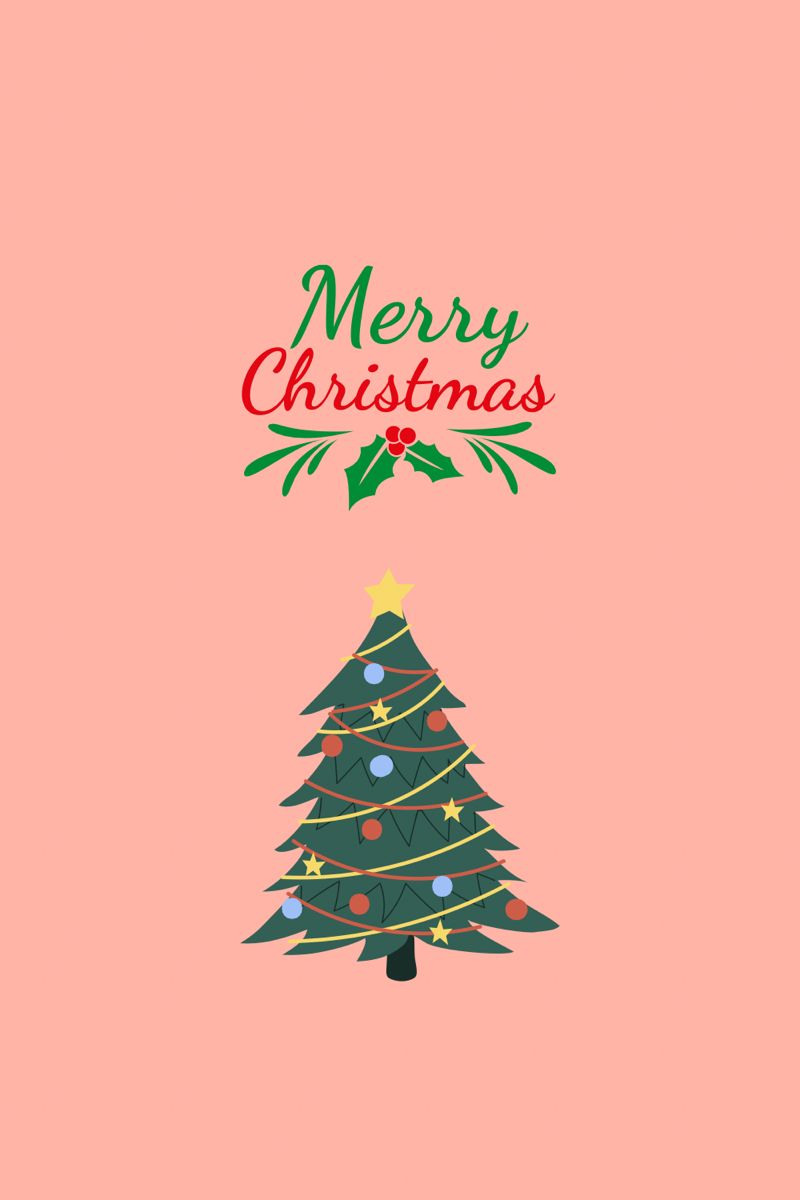 800x1200 Merry Christmas Cute Christmas Wallpaper Aesthetic. Christmas wall prints, Christmas wallpaper, Cute christmas wallpaper