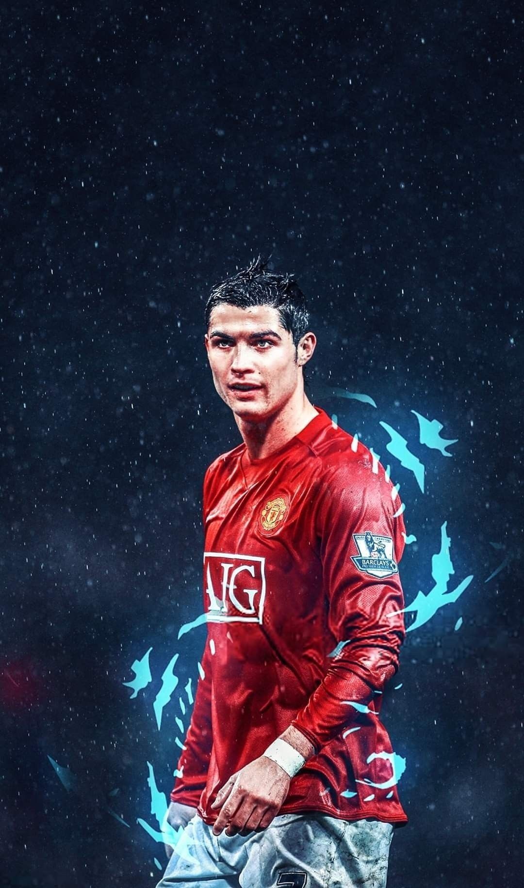 1080x1832 Cristiano Ronaldo Mu Wallpaper Download