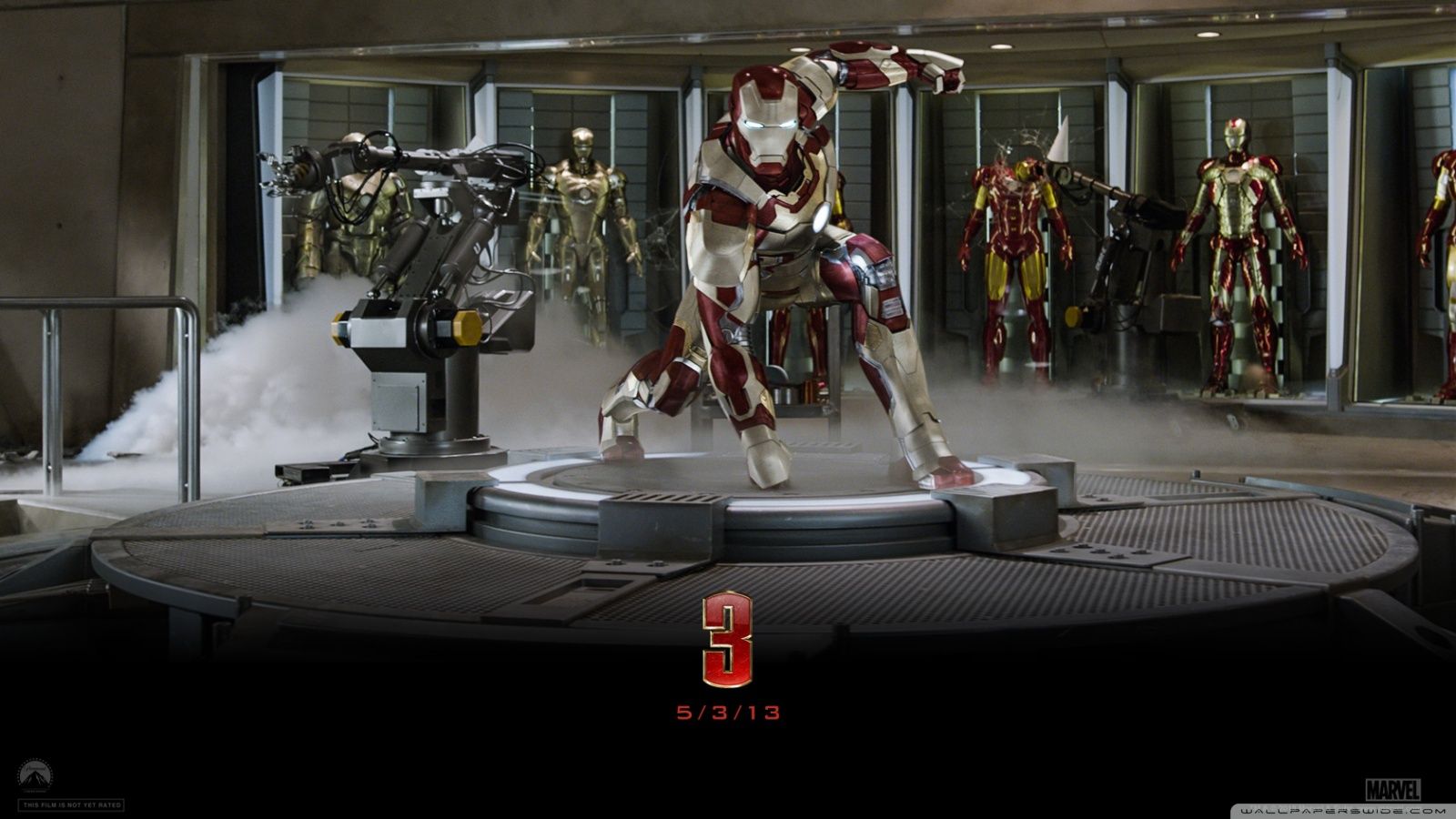 1600x900 Iron Man 3 Up Ultra HD Desktop Background Wallpaper for 4K UHD TV : Tablet